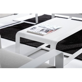 Table basse de jardin rectangulaire en métal L105 ETRETAT - HELLIN