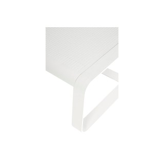 Table basse de jardin rectangulaire en métal L105 ETRETAT - HELLIN