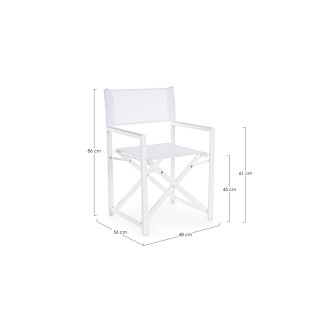 Chaise metteur en scène de jardin pliable (lot de 2) CABOURG - HELLIN