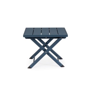 Table basse carrée de jardin pliante en métal L44 CABOURG - HELLIN