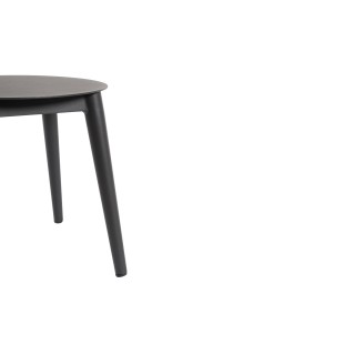 Salon de jardin en aluminium et coussins en toile (set de 3) ST VALERY - HELLIN