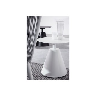 Table basse de jardin ronde en aluminium D50 - HOSSEGOR