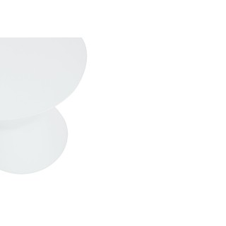 Table basse de jardin ronde en aluminium D50 - HOSSEGOR