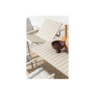 Table de jardin extensible en aluminium pour 8/10 personnes AVIGNON- HELLIN
