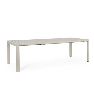 Table de jardin extensible en aluminium pour 8/10 personnes AVIGNON- HELLIN