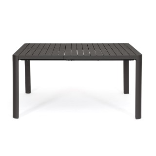 Table de jardin  carrée extensible en métal L97/149 AVIGNON - HELLIN