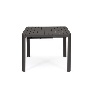 Table de jardin  carrée extensible en métal L97/149 AVIGNON - HELLIN
