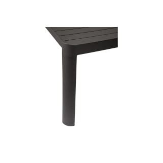 Table de jardin  carrée extensible en métal L97/149 AVIGNON - HELLIN