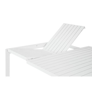 Table de jardin  carrée extensible en métal L97/149 AVIGNON - HELLIN