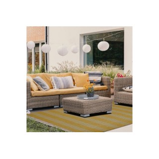 Tapis de jardin rectangulaire à rayures 195x295 MARJOLAINE - HELLIN