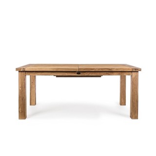 Table à diner de jardin extensible en teck recyclé L180/250 SAINT MALO - HELLIN