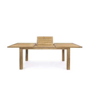 Table d'extérieur extensible en teck recyclé L160/220 SAINT MALO - HELLIN