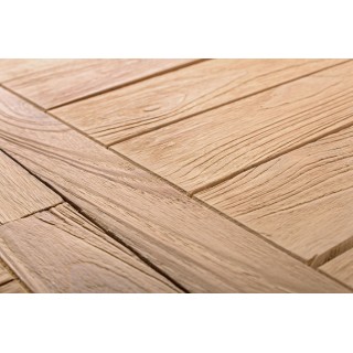 Table d'extérieur extensible en teck recyclé L160/220 SAINT MALO - HELLIN