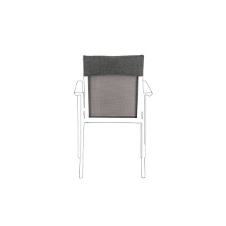 Coussin pour chaise de jardin en toile (lot de 4)  CASSIS - HELLIN