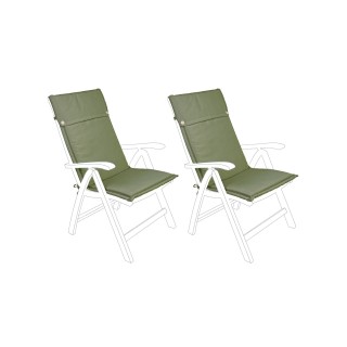 Coussin pour chaise de jardin dossier haut (lot de 2) - CANCALE - HELLIN
