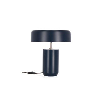 Luminaire à poser en métal bleu nuit de 35 cm de hauteur BRUNE - HELLIN