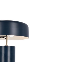 Luminaire à poser en métal bleu nuit de 35 cm de hauteur BRUNE - HELLIN