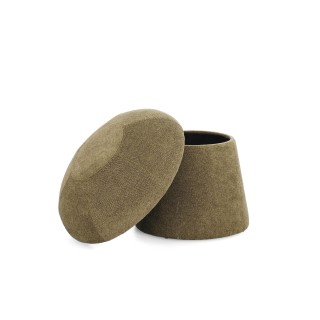 Pouf de rangement en tissu hauteur 45cm CHUPS - HELLIN