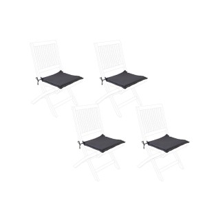 Coussin pour chaise de jardin pliante (lot de 4) CANCALE - HELLIN