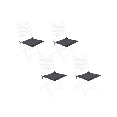 Coussin pour chaise de jardin pliante (lot de 4) CANCALE - HELLIN