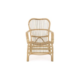 Fauteuil en rotin naturel (lot de 2)  CARMELIE - HELLIN