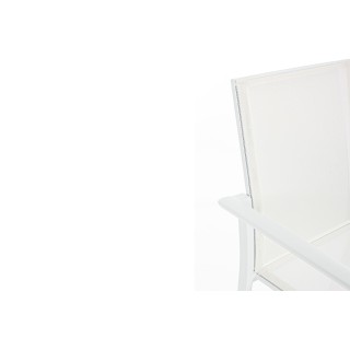 Table de jardin extensible 180/240 et 8 chaises empilables AVIGNON - HELLIN