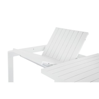 Table de jardin extensible 180/240 et 8 chaises empilables AVIGNON - HELLIN