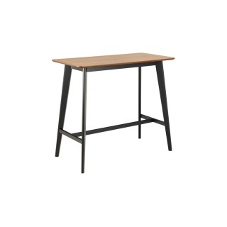 Table de bar scandinave en bois L120 LETA - HELLIN