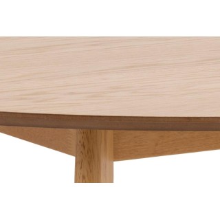 Table ronde noire : 6 à 8 personnes | Hellin