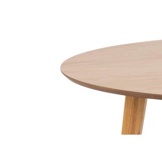 Table ronde noire : 6 à 8 personnes | Hellin