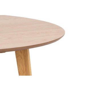 Table ronde noire : 6 à 8 personnes | Hellin