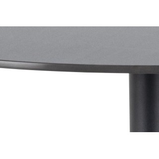 Table ronde haute bar snack piétement tulipe et plateau céramique MARSA- HELLIN