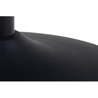 Table ronde haute bar snack piétement tulipe et plateau céramique MARSA- HELLIN