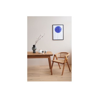 Table à manger extensible en bois massif bronze L160/240 MALLET - HELLIN