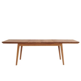 Table à manger extensible en bois massif bronze L160/240 MALLET - HELLIN