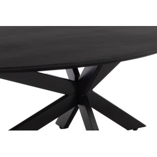 Table basse organique en manguier et métal L120 GAIA - HELLIN