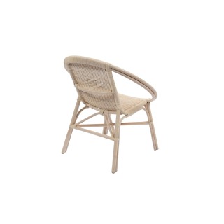 Fauteuil rond en rotin naturel CROZON - HELLIN