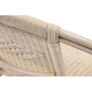 Fauteuil rond en rotin naturel CROZON - HELLIN