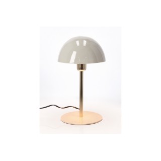 Lampe de table beige en métal H36 WILMA - HELLIN