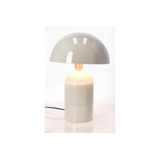 Lampe de table beige en métal H45 WILMA - HELLIN