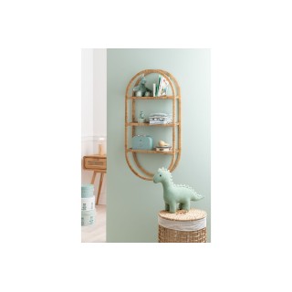 Etagère murale en rotin MIKA - HELLIN