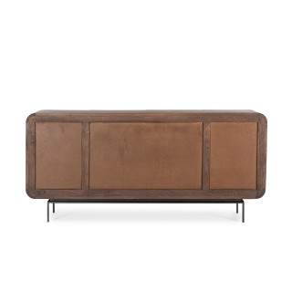 Buffet en bois de manguier 4 portes L180 AGRA - HELLIN