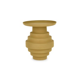 Table basse ronde design en métal coloré D36 MARLO - HELLIN