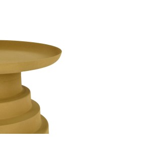 Table basse ronde design en métal coloré D36 MARLO - HELLIN