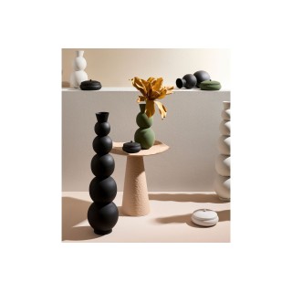 Table basse ronde design en métal coloré D46 ALETH - HELLIN