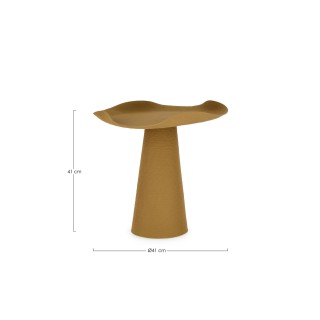 Table basse ronde design en métal coloré D41 ALETH - HELLIN