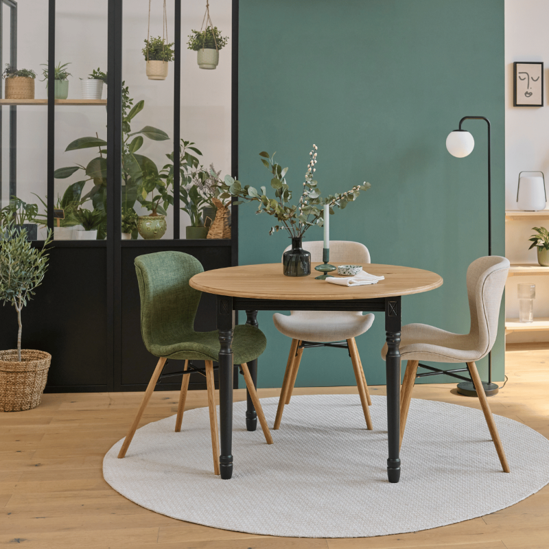 Table Ronde Ada Extensible Table ronde extensible / Table ronde avec rallonge