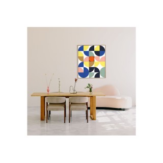 Tableau en bois taquin chromatique pop 78 x 93 BILBO - HELLIN