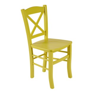 Chaises en hêtre massif couleur pop (lot de 2) CLAYTON - HELLIN