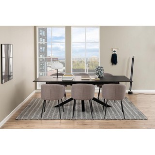 Table de salle à manger rectangulaire en céramique L200/240 NEIVA - HELLIN